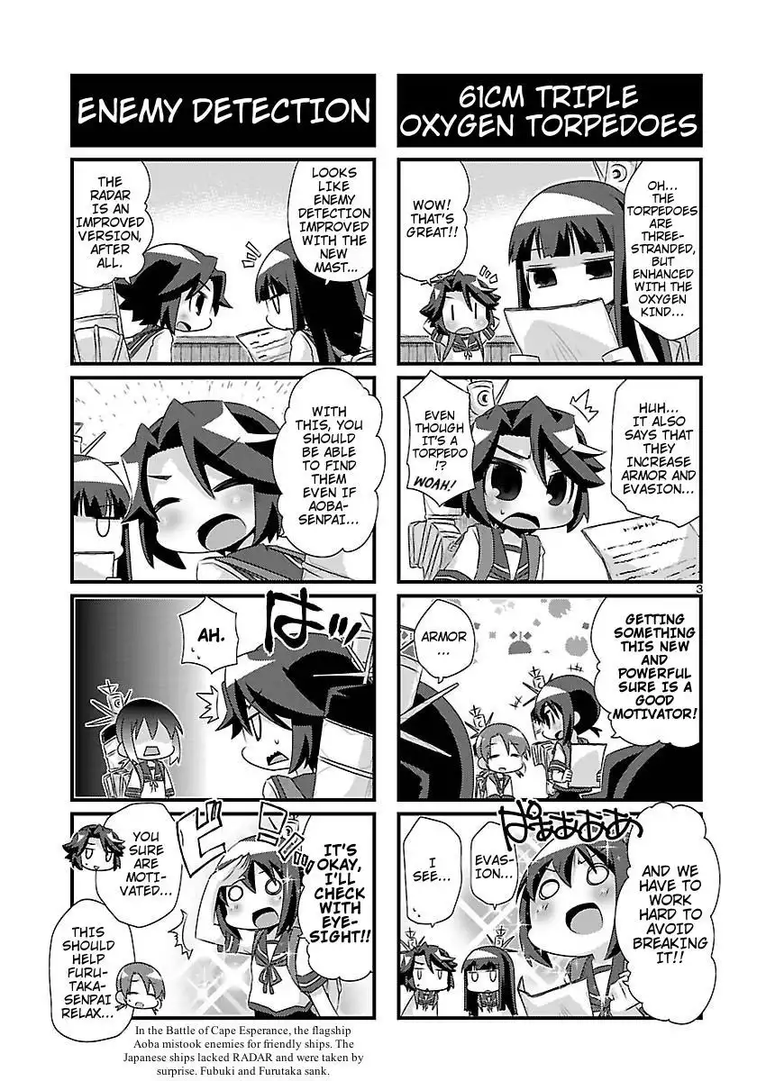 Kantai Collection - Kankore - 4-koma Comic - Fubuki, Ganbarimasu! Chapter 70 3